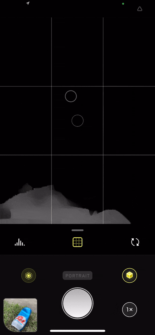 Halide’s visualization of depth data.