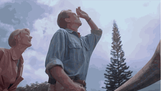 Jurassic Park only has 14 minutes with dinosaurs on screen. Just four of those minutes utilize CGI.
