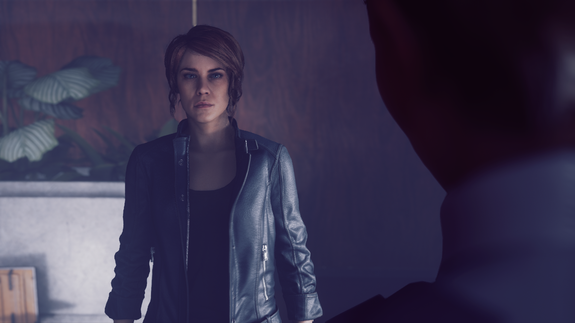 I want a cool leather jacket.